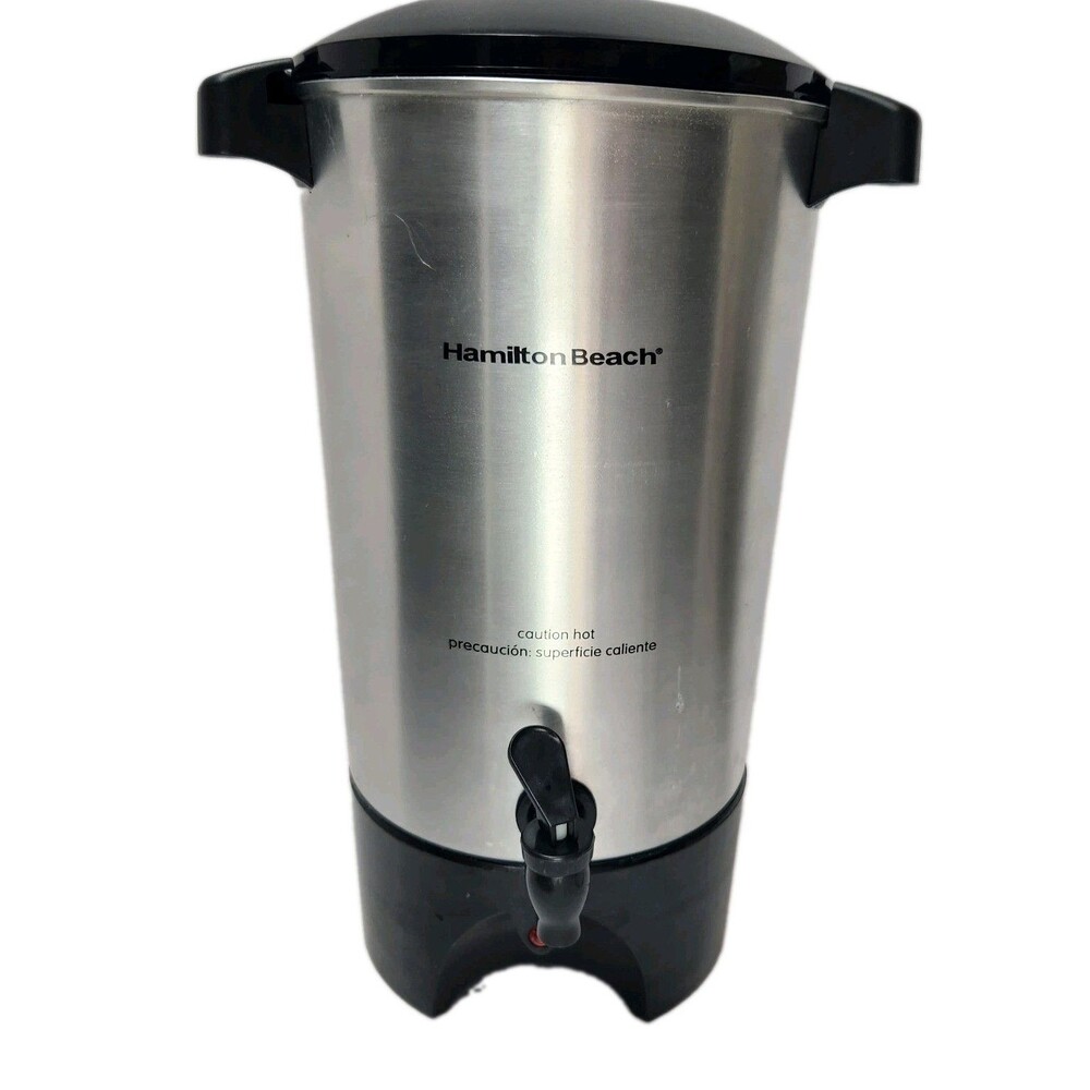 Hamilton Beach Commercial Coffee Urn Percolator 45-Cup Tested Office Events